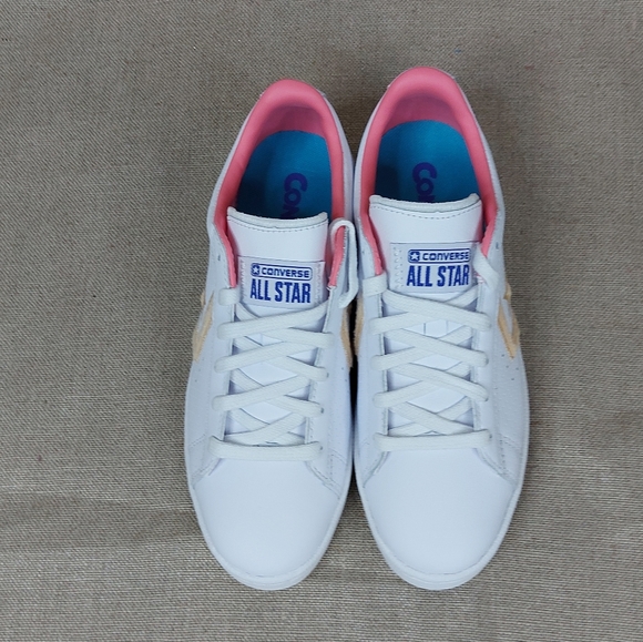 Converse space jam lola bonny shoes size woman 6.5 mens 5 unixe  white and pink - Picture 9 of 13